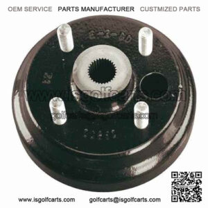 Brake Hub Drum EZGO TXT 1982+ Electric & 2 Cycle Gas Golf Carts