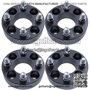 4pc 2" Thick | 4x4 to 4x4 Wheel Spacers fits Golf Cart 50mm Overall Width