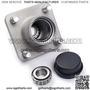 Golf Cart Front Wheel Hub Assembly kit with Bearing Seals for 1974-2003 Club Car DS Golf Cart