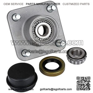 Club Car 1011892 DS Golf Cart Aluminum Front Hub and Bearing 1974-2003