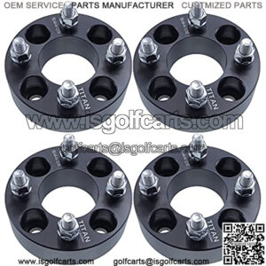 4pc 2" Thick | 4x4 to 4x4 Wheel Spacers fits EZ GO fits EZGO fits Club Car Golf Cart