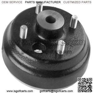 EZGO Golf Cart Brake Hub Drum Assembly 1982-Up Electric and 1982-1993 Gas