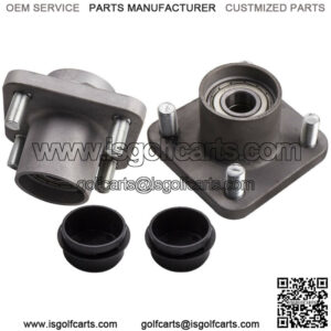 2 Front Wheel Hub Assembly 609603 for EZGO RXV Gas Electric Golf Carts 2008 & Up