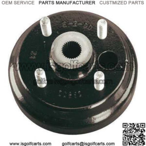 Brake Drum For Gas 4-Cycle EZGO TXT Golf Cart 1991 & Up