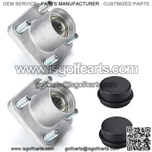 Front Wheel Hub Assembly for Club Car DS Precedent 2003-up Golf Cart, Set of 2, OEM# 102357701