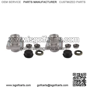 2 Club Car DS Golf Cart Front Wheel Hub Kit Bearings Seals For 1982-2002 Models