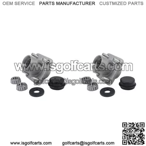 2X Front Wheel Hub Assemblies for EZGO TXT/ Medalist Golf Cart G&E 2001-Up