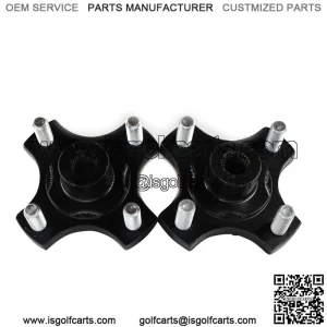 2X EZGO RXV Rear Wheel Hub Flange Plate For 08+ Electric Golf Cart 604112 615604