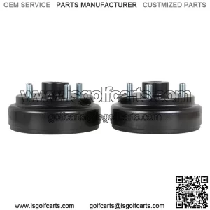 2X Rear Wheel Brake Hub Drum 30 Teeth for EZGO TXT 4 Cycle Golf Cart 91+ RXV 09+