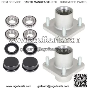 Golf Cart Front Hub Assembly Wheel Hubs For EZGO TXT/ Medalist G&E 1976-2001.5