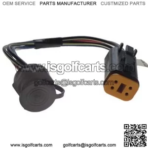 Club Car IQ DM Port Wire Assembly