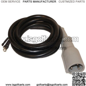 Charger Plug and Cord for 48V Club Car DS & Precedent Golf Carts