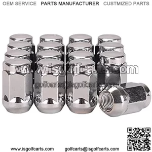 Golf Cart Wheel Lug Nuts for & Club Car, 1/2"-20 Size, 16 Pack