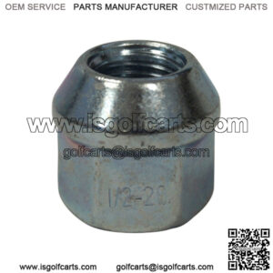 Golf Cart Lug Nut, Open End Standard 1/2& -20
