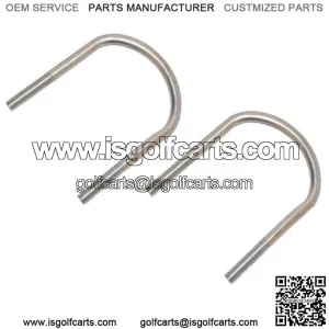 U-Bolts- 2 Pack for Club Car Precedent Golf Carts 2004+