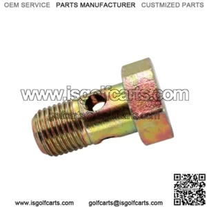 102488001 BOLT, BANJO, M10 X 1 X 19 CLUB CAR HYDRAULIC BRAKES