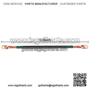 Golf Cart Battery Cables for Golf Cart Club Car DS 95+ 48V, Club Car DS 1981+ 36V, Yamaha G2 G8 G9 36V (4 Gauge)