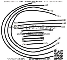 Weld Cable Set - 4 Gauge 600 Volt