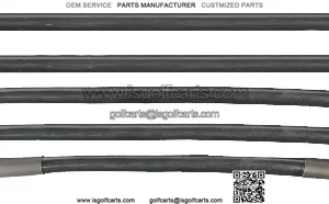 6 Gauge Battery Cables for Club Car Precedent 2008.5-up (with 8v batteries)