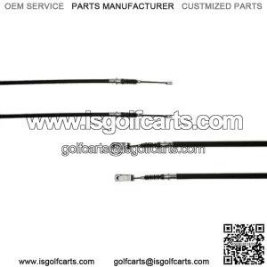 Club Car Transporter 4+6 Rear Brake Cable Kit (Fits 2003-Up)