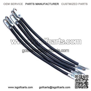 12" Battery Cable Set for Club Car DS Golf Carts 1981+