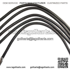 Golf Cart 16" Battery Cable Set - Club Car DS 1995+