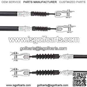 Brake Cables for Club Car DS, 42" Long 1981-1999 Gas Electric DS Golf Cart Parts 42-Inch Used for Both Driver & Passenger Side