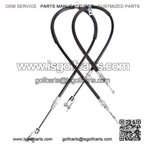 Golf Cart Brake Cable for Club Car Precedent 2008-up, L+R Driver and Passenger Side# 103528701 102557501 103528702 102557502