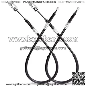 Golf Cart Brake Cable for Club Car DS 2000-up Gas & Electric, Driver and Passenger Side