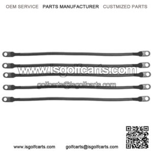 Club Car DS 95+ (48 Volt) Golf Cart - Battery Cable Set (4 Gauge)