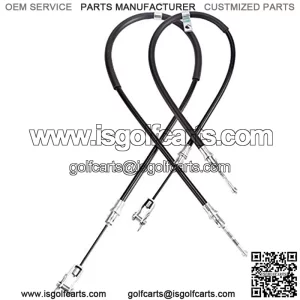 Golf Cart Brake Cable for Club Car Precedent 2008-up, L+R Driver and Passenger Side