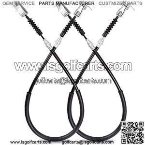 Golf Cart Brake Cable for Club Car DS 1981-1999 Gas & Electric, Driver and Passenger Side