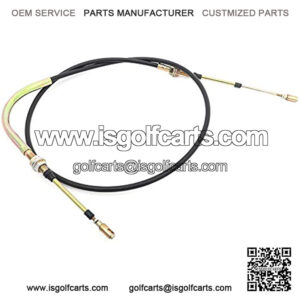 73" Long Golf Cart Forward/Reverse Shift Cable for Club Car Carryall, Turf II, Turf II Plus, Replaces OEM#1015409 and 1015398-01