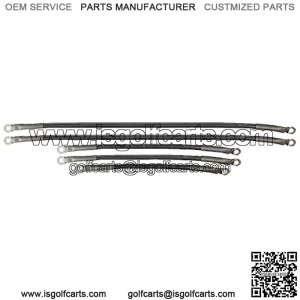 4 AWG Battery Cables for Club Car Precedent Will fit 2008.5 and Up with 8V Batteries