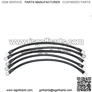 United Metro Golf Cart Club Car 1010958 Battery Cable Set, DS 36V 1981+ (6 Gauge)
