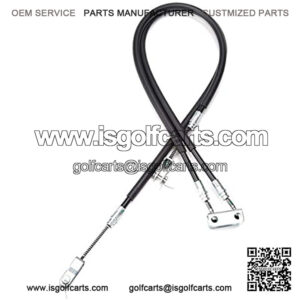 Brake Cable Set Passenger and Driver Side Fits EZGO (94+) TXT or Medalist Golf Cart Replaces 70969-G03