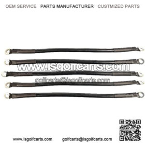 4 AWG Battery Cables for Club Car DS Golf Carts Will fit Club Car DS Cart Models with 8V Batteries