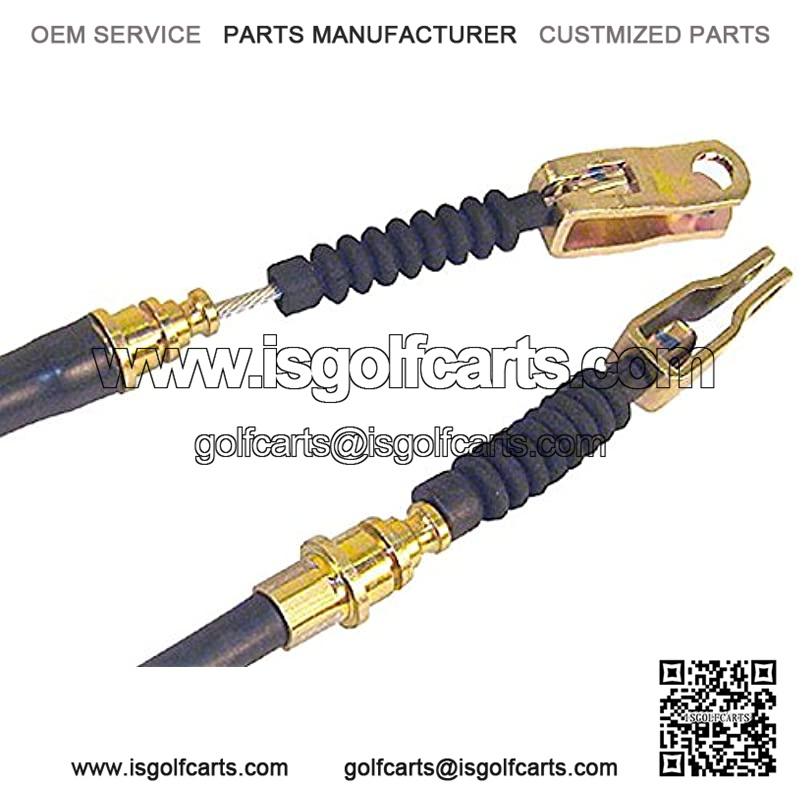 Golf Cart King Club Car 1981-1999 Gas/Electric DS Brake Cable Set, 42-Inch