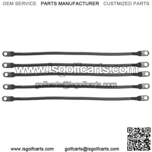 Club Car DS 95+ (48 Volt) Golf Cart - Battery Cable Set (4 Gauge)