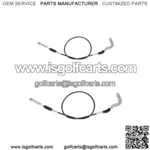 For EZGO TXT Gas Golf Cart 1991-2001 Forward Reverse Shift Cable 40" Set of 2