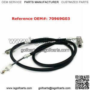 2x Brake Cables Drive Passenger For EZGO TxT Medalist ST Sport Workhorse-MPT 800