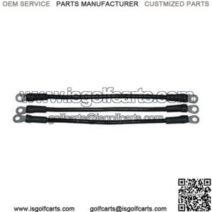 EZGO RXV Battery Cables, 6-gauge, Includes (3) 12" (for EZ-GO RXV w/ 12V Batteries 48V)
