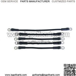 EZGO TXT Battery Cables Set 36-Volt (for EZ-GO TXT 1994+ w/ 6V Batteries)