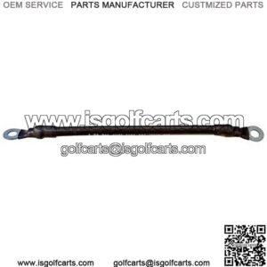 Golf Cart Battery Cable, 9" 4 gauge black