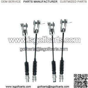 2pcs Club Car DS Brake Cable Set 1981-1999 Gas and Electric Golf Cart Parts 42"