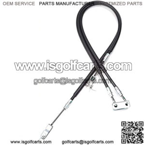 Golf Cart Brake Cable Stainless Steel Core for EZGO TXT 1994 & up or EZGO TXT Marathon Medalist, Golf Cart Driver & Passenger Side Brake Cable 70716-G03 70273-G03 70969-G03