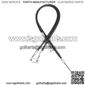 Golf Cart Brake Cable Set Fit EZGO TXT Medalist 1994-up 70969-G03 W/ Pins &Clips