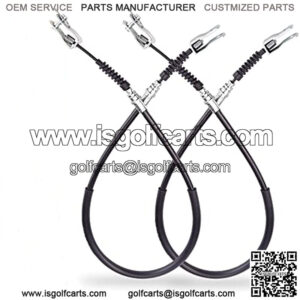 Brake Cable for Club Car DS 1981-1999 Gas & Electric Golf Cart, Driver and Passenger Side, Replace OEM 1011403 1011125 1016761-01