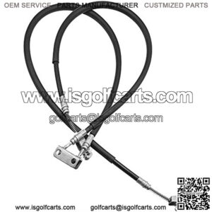 EZGO TXT Brake Cable Set Passenger and Driver Side Stainless Steel Core for Marathon Medalist Golf Cart 94+OEM#70969-G03
