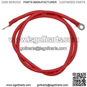 Golf Cart 42.5" Red 6 Gauge Battery Cable